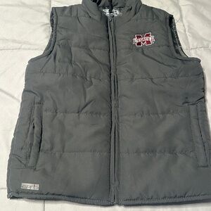 Gray Kids MSU Vest